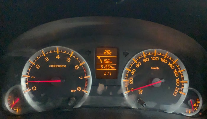 2013 Maruti Swift Dzire ZXI, Petrol, Manual, 61,554 km, Odometer Image