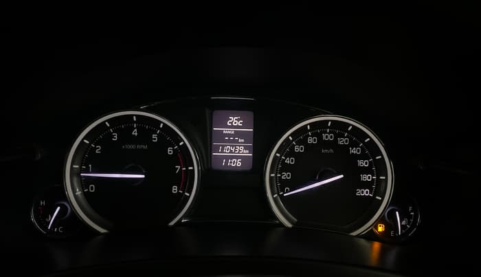 2016 Maruti Ciaz VXI+, Petrol, Manual, 1,10,428 km, Odometer Image