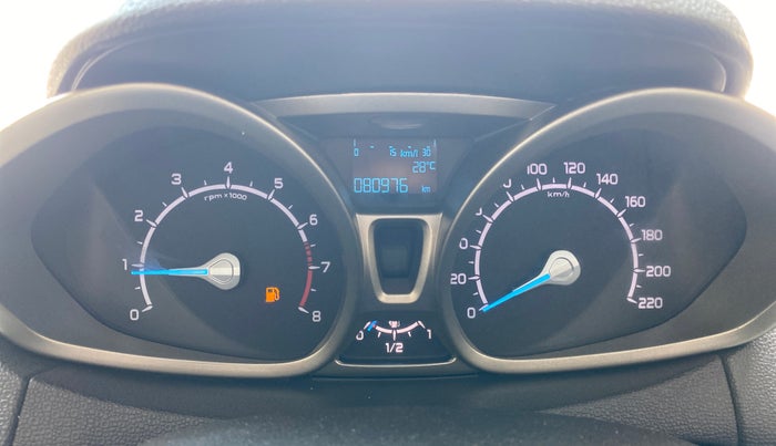 2014 Ford Ecosport TITANIUM 1.0L ECOBOOST, Petrol, Manual, 80,940 km, Odometer Image