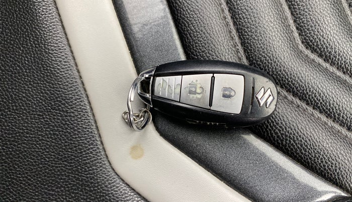 2021 Maruti Vitara Brezza ZXI, Petrol, Manual, 93,998 km, Key Close Up