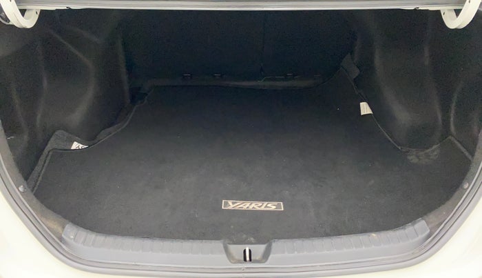 2018 Toyota YARIS G CVT, Petrol, Automatic, 76,719 km, Boot Inside