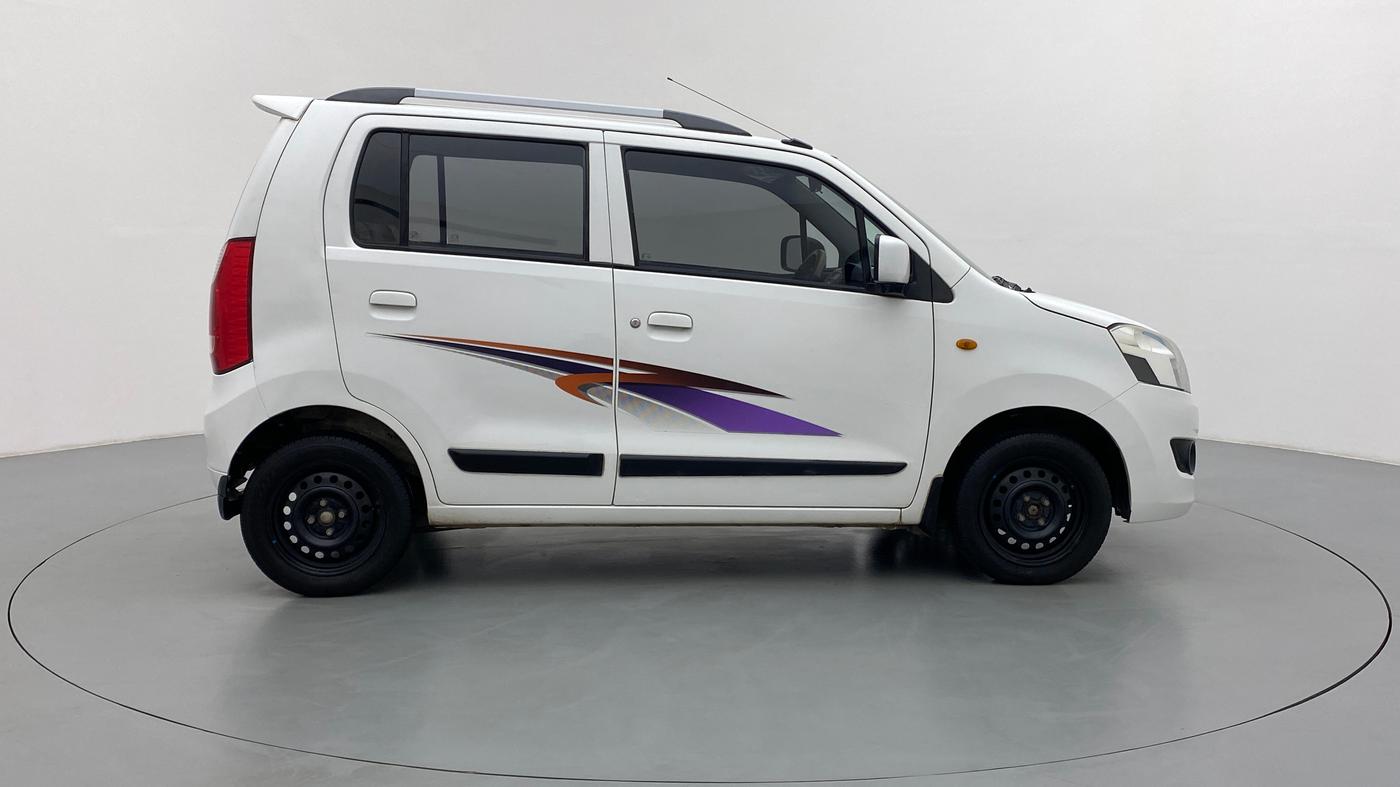 2015 Maruti Wagon R 1.0 VXI, Petrol, Manual, 56,303 km, Right Side View
