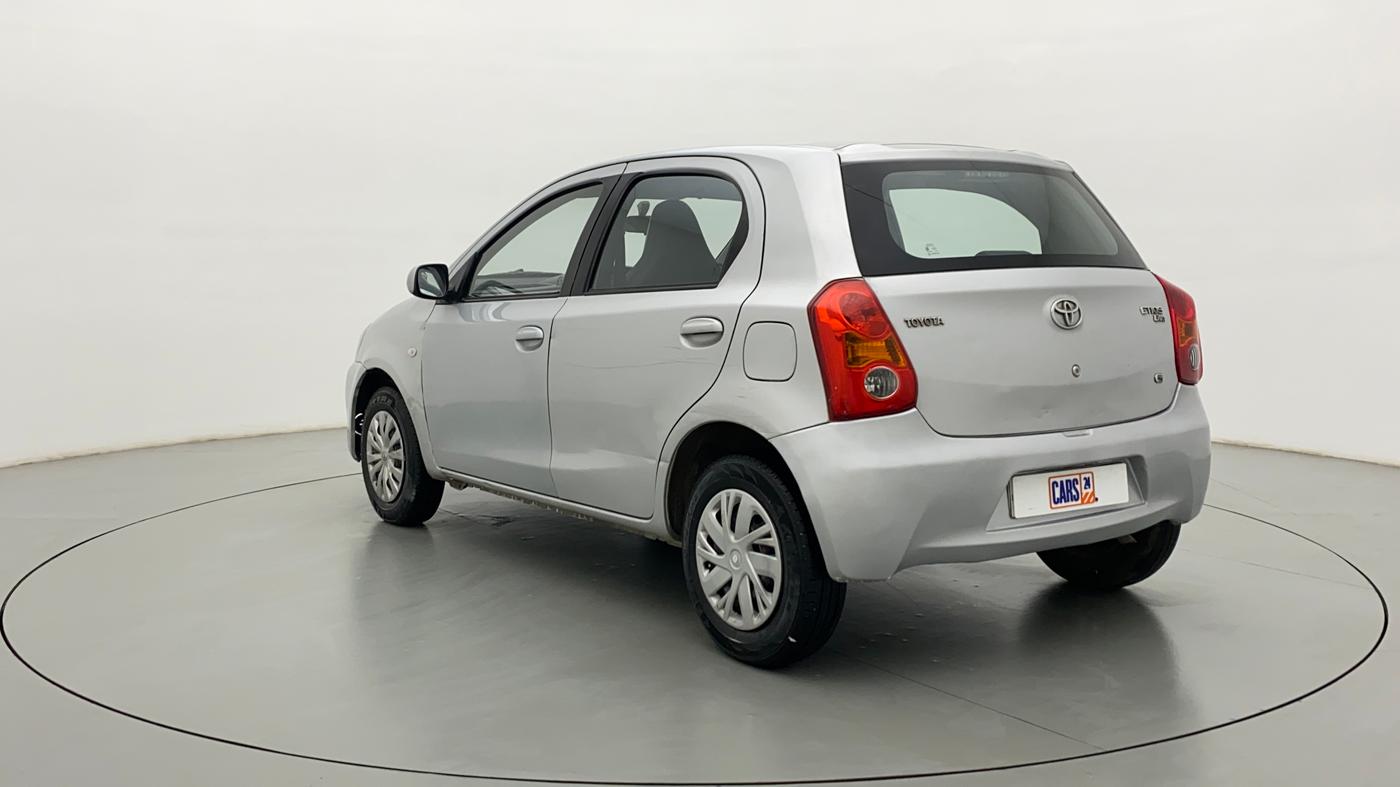 2011 Toyota Etios Liva G, Petrol, Manual, 42,283 km, Left Back Diagonal