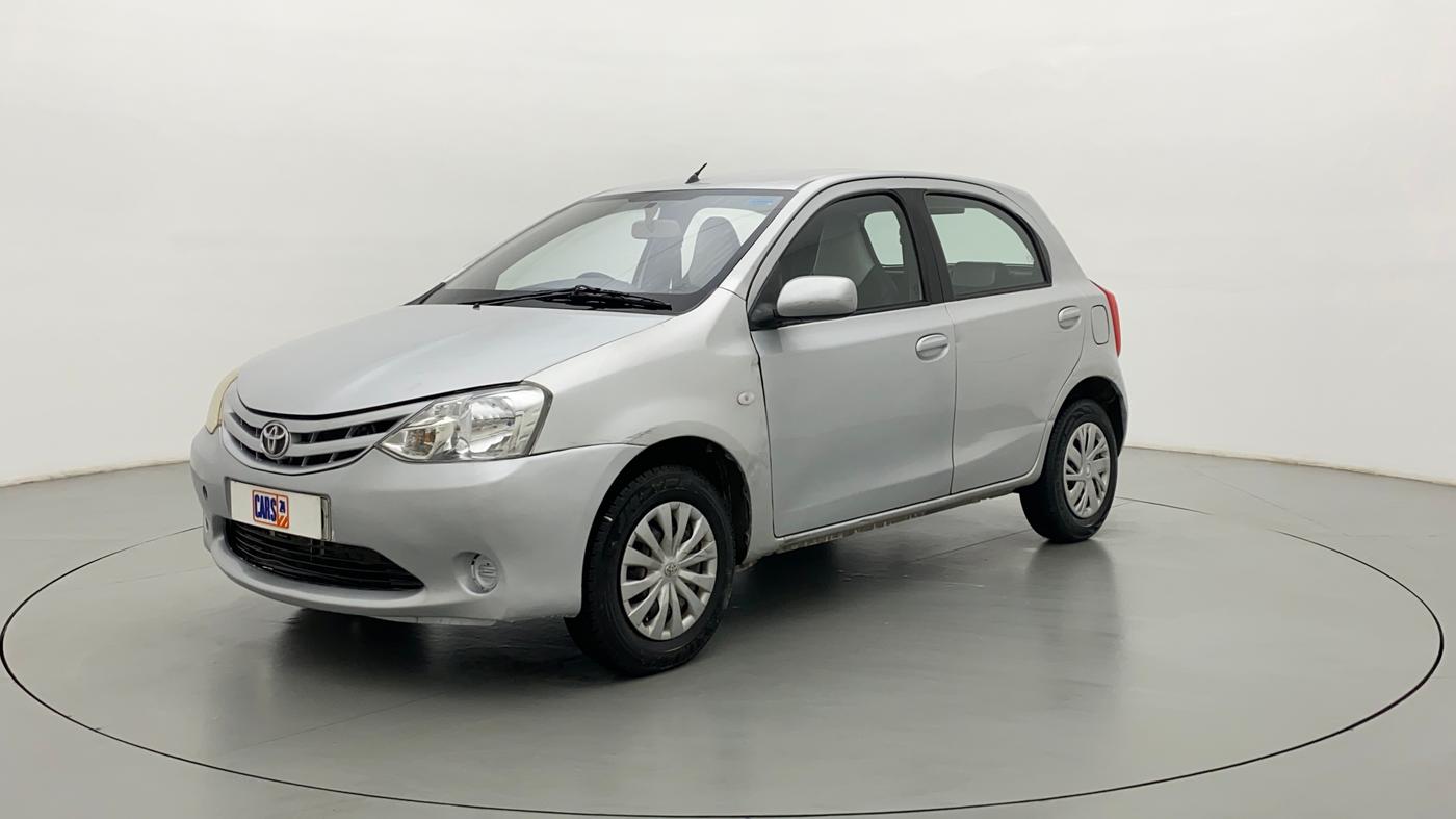 2011 Toyota Etios Liva G, Petrol, Manual, 42,283 km, Left Front Diagonal