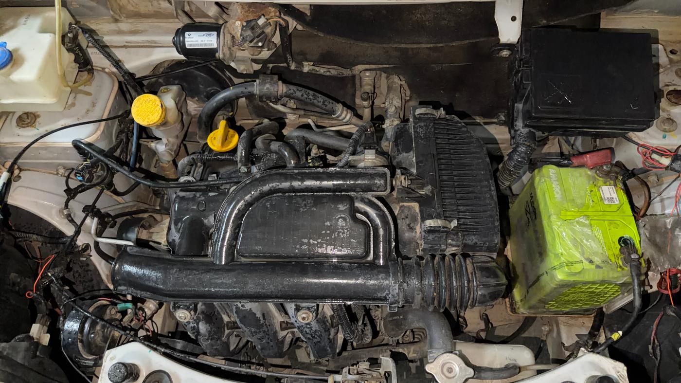 2018 Renault Kwid RXL, Petrol, Manual, 37,890 km, Engine View