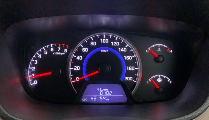 2015 Hyundai Grand i10 SPORTZ 1.2 KAPPA VTVT, Petrol, Manual, 42,147 km, Odometer Image