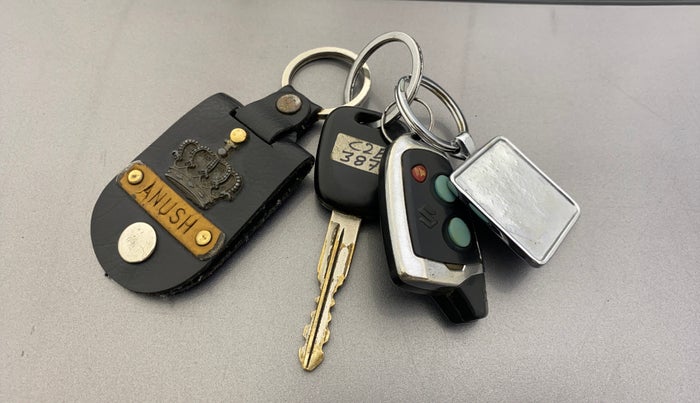 2017 Maruti Wagon R 1.0 LXI CNG, CNG, Manual, 1,00,490 km, Key Close Up