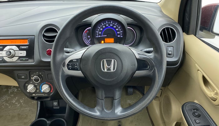 2015 Honda Amaze 1.2L I-VTEC S, Petrol, Manual, 81,461 km, Steering Wheel Close Up