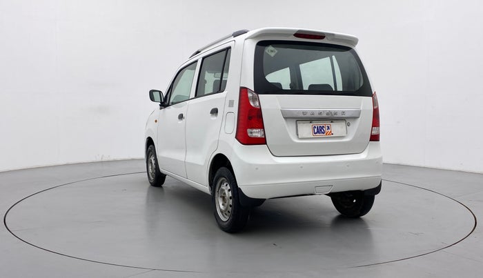 2014 Maruti Wagon R 1.0 LXI CNG, CNG, Manual, 80,360 km, Left Back Diagonal