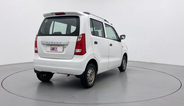 2014 Maruti Wagon R 1.0 LXI CNG, CNG, Manual, 80,360 km, Right Back Diagonal