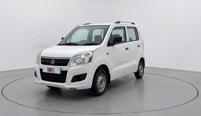 2014 Maruti Wagon R 1.0 LXI CNG, CNG, Manual, 80,360 km, Left Front Diagonal