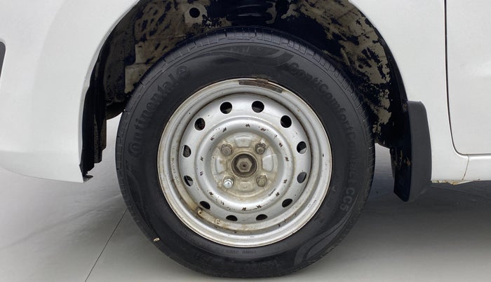 2014 Maruti Wagon R 1.0 LXI CNG, CNG, Manual, 80,360 km, Left Front Wheel