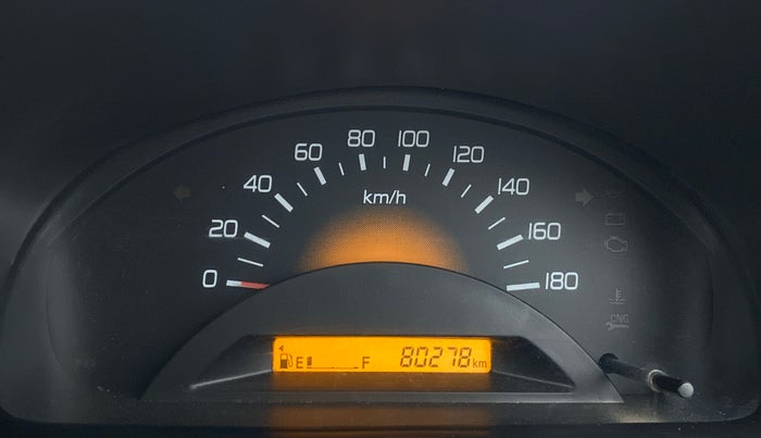 2014 Maruti Wagon R 1.0 LXI CNG, CNG, Manual, 80,360 km, Odometer Image
