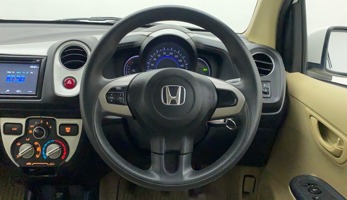 2015 Honda Brio S MT, Petrol, Manual, 14,397 km, Steering Wheel Close Up