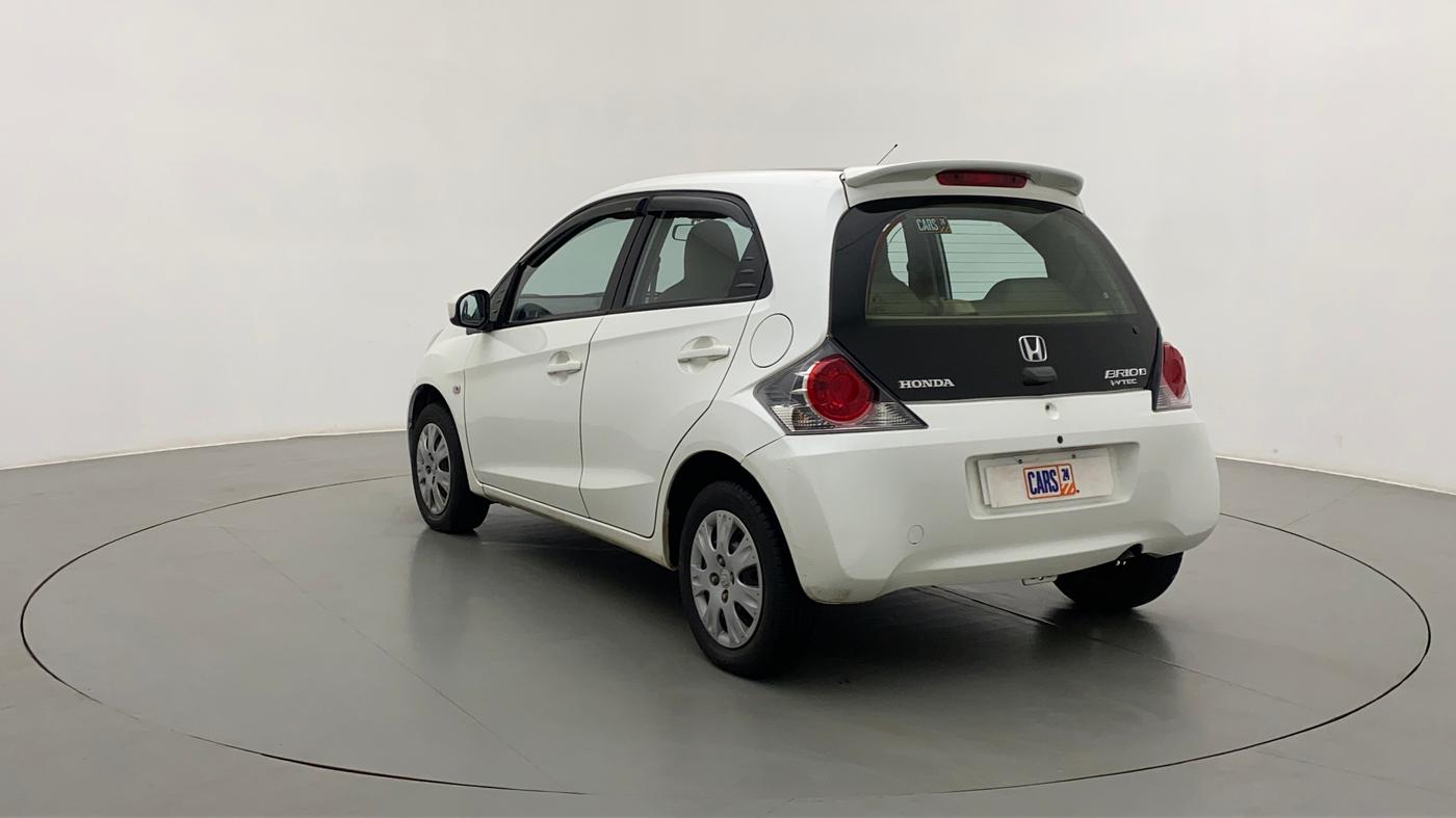 2015 Honda Brio S MT, Petrol, Manual, 14,397 km, Left Back Diagonal