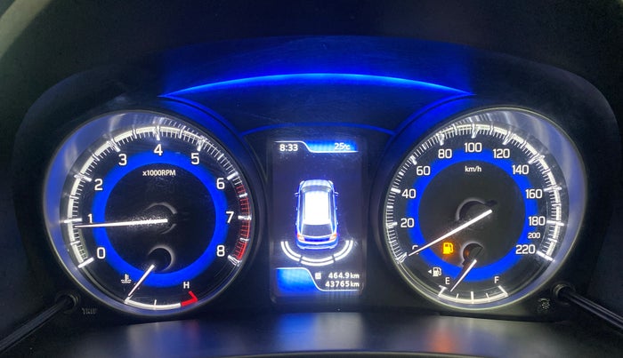 2017 Maruti Baleno ALPHA PETROL 1.2, Petrol, Manual, 43,745 km, Odometer Image