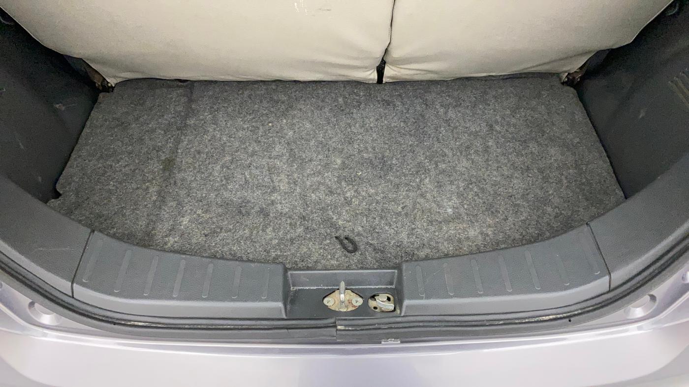 2011 Maruti Wagon R 1.0 VXI, Petrol, Manual, 79,412 km, Boot Inside