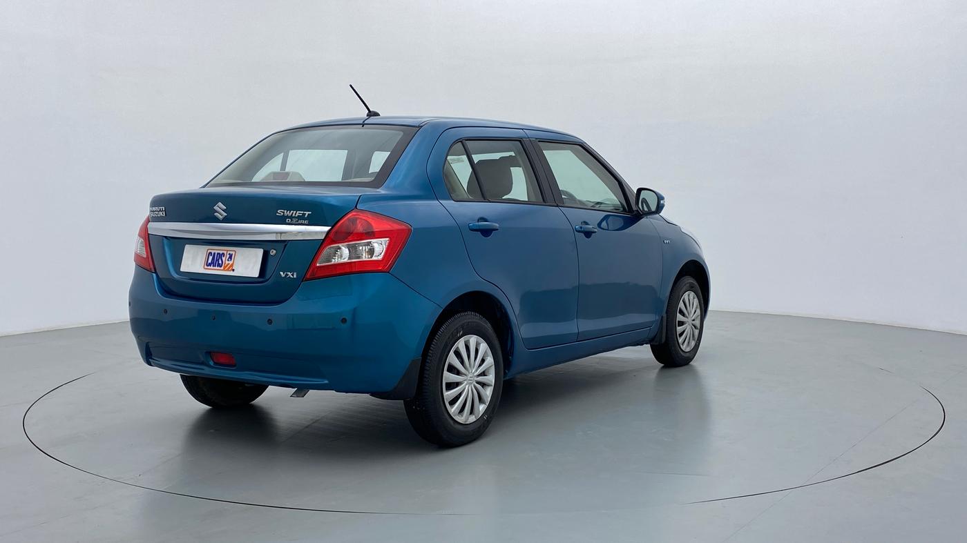 2012 Maruti Swift Dzire VXI 1.2 BS IV, Petrol, Manual, 78,788 km, Right Back Diagonal