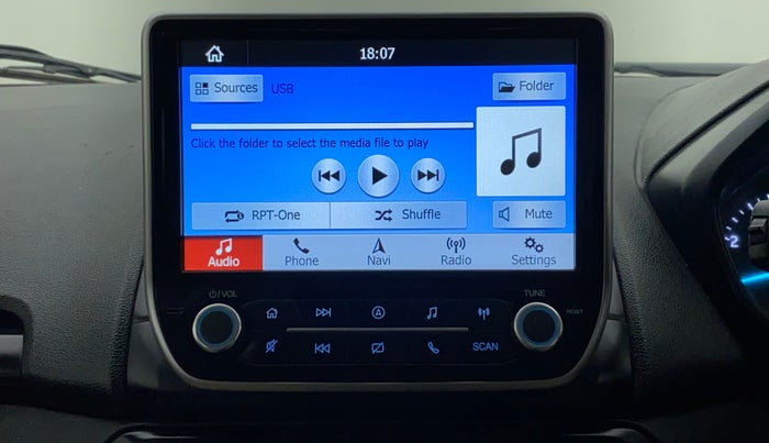 2019 Ford Ecosport TREND 1.5L PETROL, CNG, Manual, 81,703 km, Infotainment System