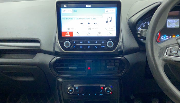 2019 Ford Ecosport TREND 1.5L PETROL, CNG, Manual, 81,703 km, Air Conditioner