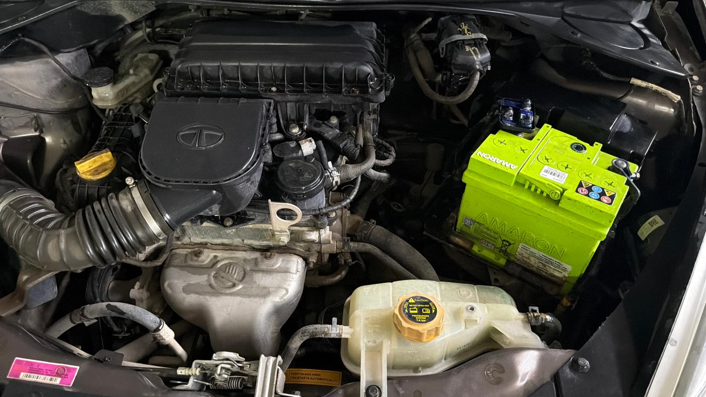 2018 Tata Tiago XT PETROL, Petrol, Manual, 50,428 km, Engine View - Left