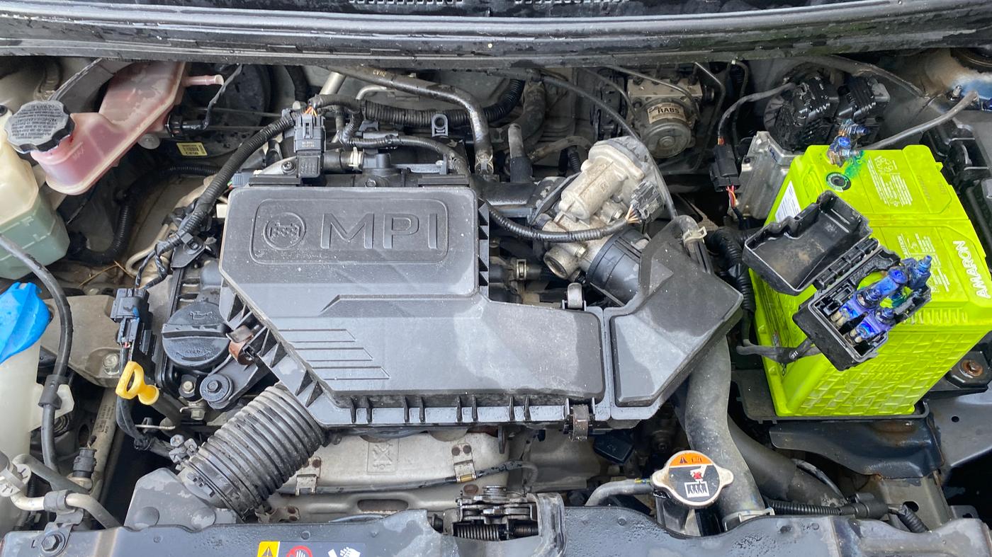 2019 Hyundai NEW SANTRO SPORTZ MT, Petrol, Manual, 30,604 km, Engine View