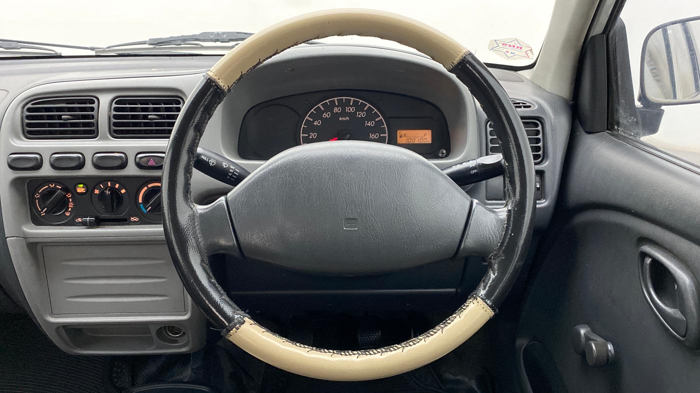 2012 Maruti Alto LXI, Petrol, Manual, 1,00,100 km, Steering Wheel Close Up