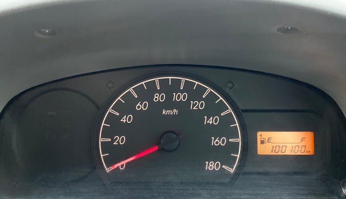 2012 Maruti Alto LXI, Petrol, Manual, 1,00,100 km, Odometer Image