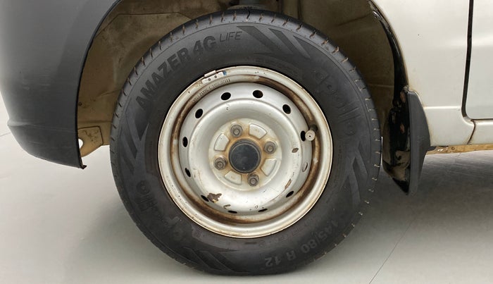 2012 Maruti Alto LXI, Petrol, Manual, 1,00,100 km, Left Front Wheel