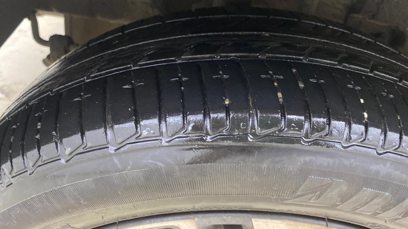 2022 Tata TIGOR XZ PLUS PETROL, Petrol, Manual, 82,276 km, Right Rear Tyre Tread