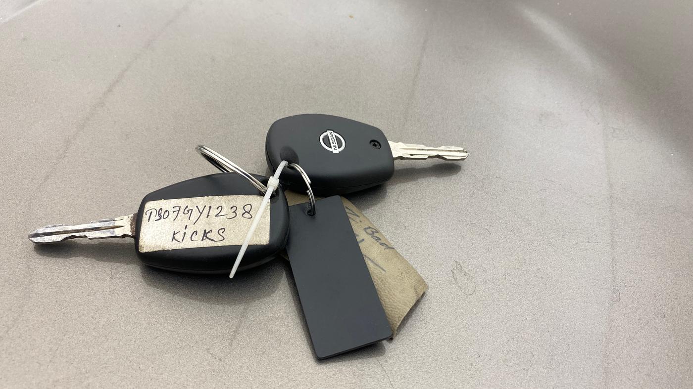 2019 Nissan Kicks XE DIESEL, Diesel, Manual, 1,18,342 km, Key Close Up