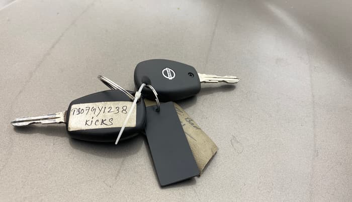 2019 Nissan Kicks XE DIESEL, Diesel, Manual, 1,18,342 km, Key Close Up