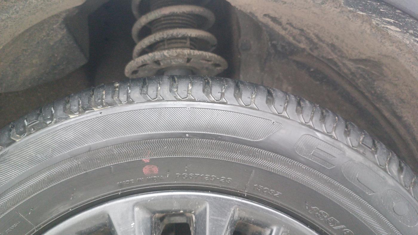 2021 Maruti XL6 ALPHA MT, Petrol, Manual, 57,558 km, Right Front Tyre Tread