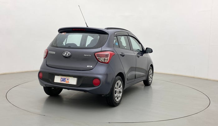 2019 Hyundai Grand i10 SPORTZ 1.2 KAPPA VTVT, Petrol, Manual, 42,899 km, Right Back Diagonal