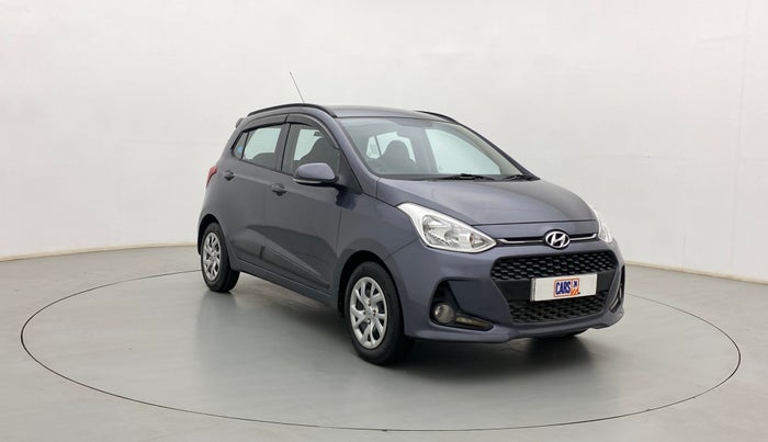 2019 Hyundai Grand i10 SPORTZ 1.2 KAPPA VTVT, Petrol, Manual, 42,899 km, Right Front Diagonal