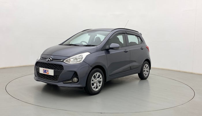 2019 Hyundai Grand i10 SPORTZ 1.2 KAPPA VTVT, Petrol, Manual, 42,899 km, Left Front Diagonal