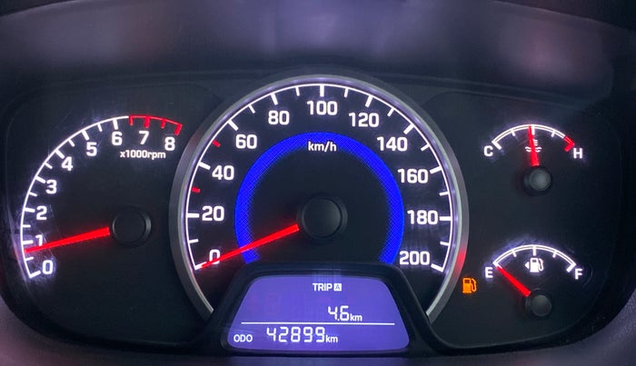 2019 Hyundai Grand i10 SPORTZ 1.2 KAPPA VTVT, Petrol, Manual, 42,899 km, Odometer Image