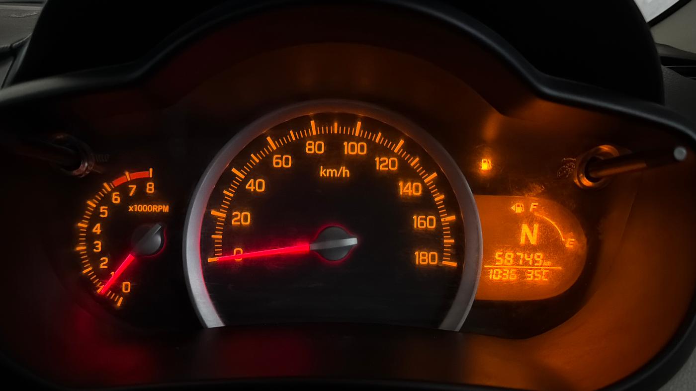 2021 Maruti Celerio ZXI AMT, Petrol, Automatic, 58,737 km, Odometer Image