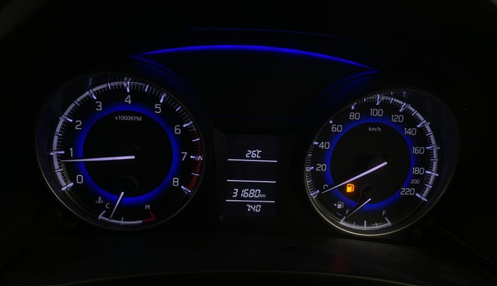 2017 Maruti Baleno DELTA PETROL 1.2, Petrol, Manual, 31,675 km, Odometer Image
