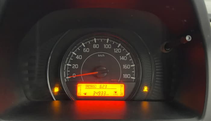 2023 Maruti New Wagon-R VXI CNG 1.0, CNG, Manual, 34,914 km, Odometer Image