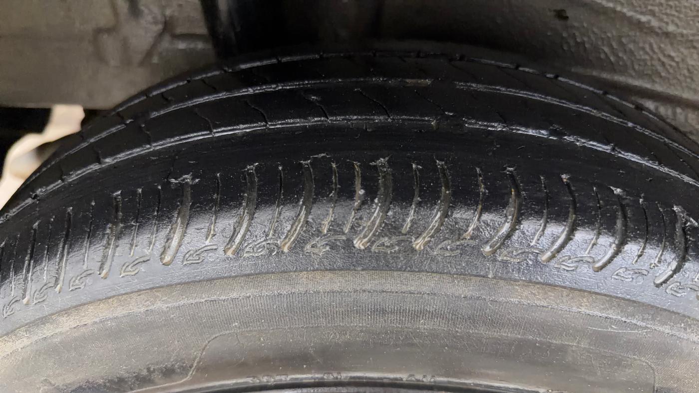 2023 Maruti New Wagon-R VXI CNG 1.0, CNG, Manual, 34,914 km, Right Rear Tyre Tread