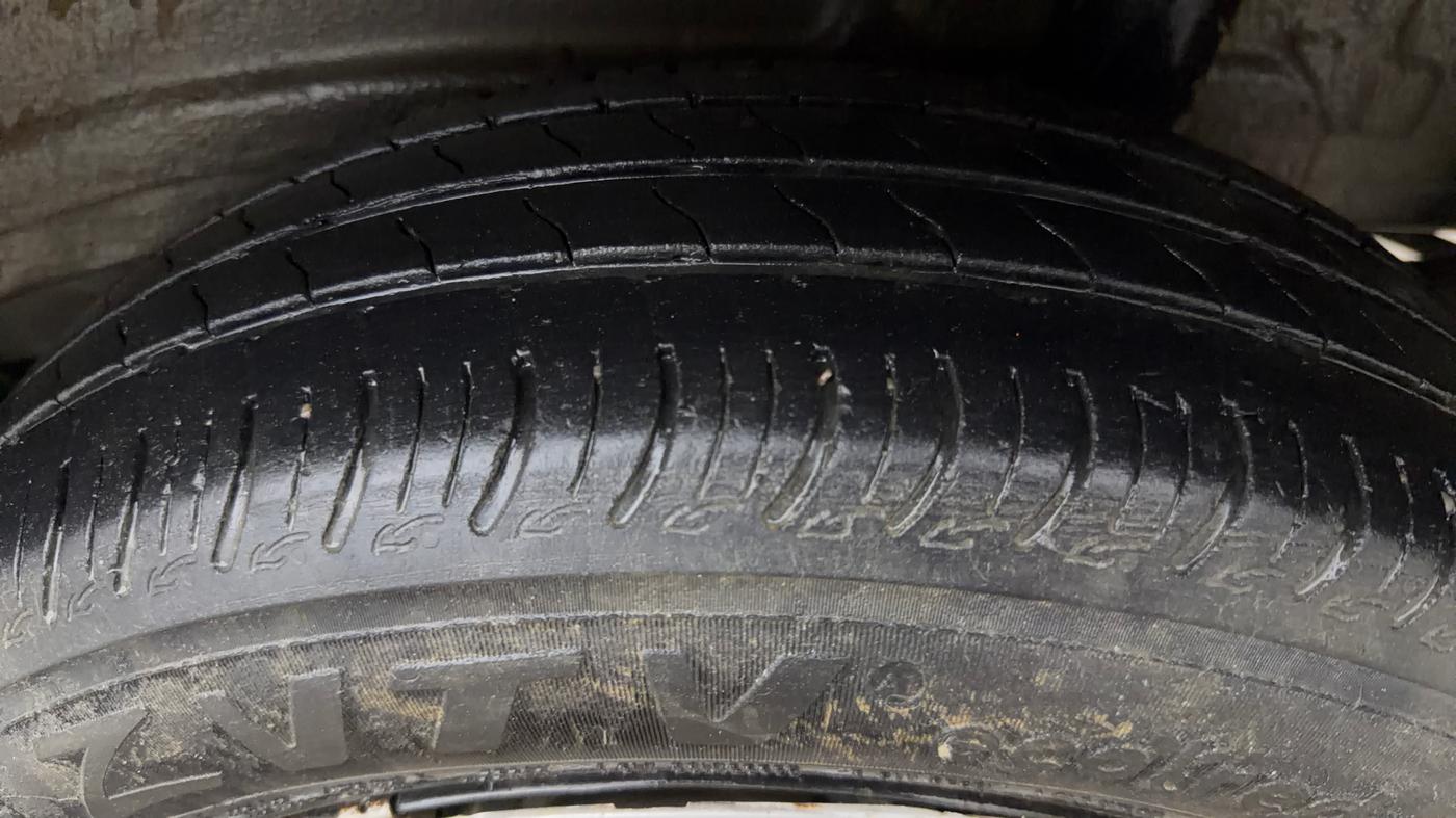 2023 Maruti New Wagon-R VXI CNG 1.0, CNG, Manual, 34,914 km, Left Rear Tyre Tread