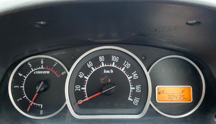 2014 Maruti Alto K10 VXI, Petrol, Manual, 70,435 km, Odometer Image