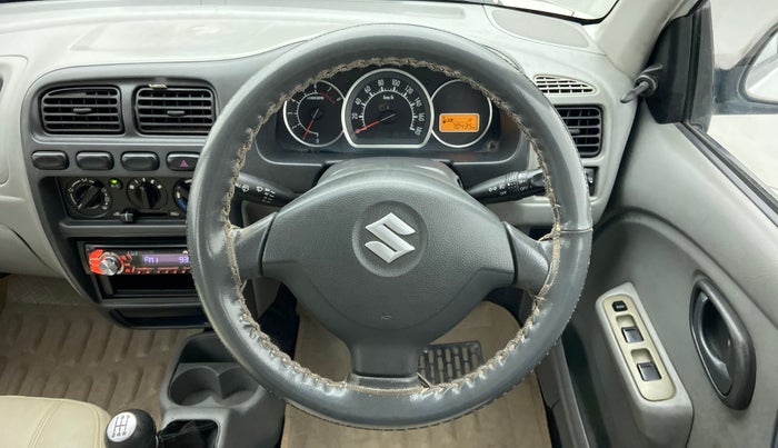 2014 Maruti Alto K10 VXI, Petrol, Manual, 70,435 km, Steering Wheel Close Up