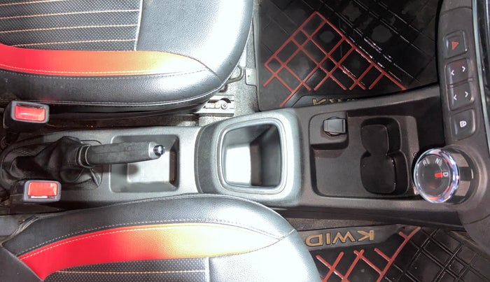 2019 Renault Kwid RXT 1.0 AMT (O), Petrol, Automatic, 45,612 km, Gear Lever