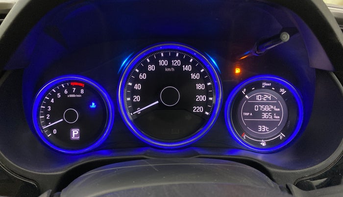 2015 Honda City 1.5L I-VTEC SV CVT, Petrol, Automatic, 75,824 km, Odometer Image