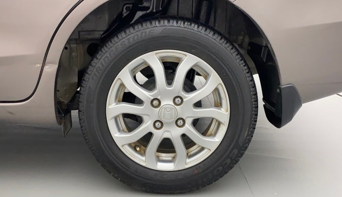 2013 Honda Amaze 1.2L I-VTEC VX, Petrol, Manual, 65,355 km, Left Rear Wheel