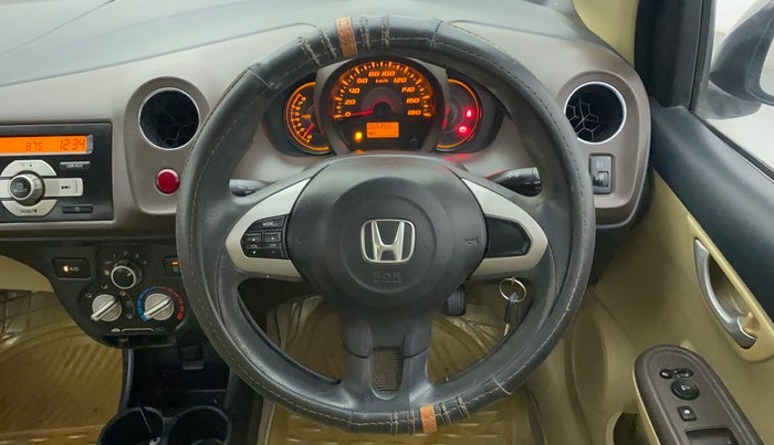 2013 Honda Amaze 1.2L I-VTEC VX, Petrol, Manual, 65,355 km, Steering Wheel Close Up