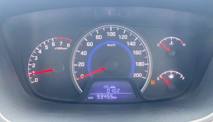 2016 Hyundai Grand i10 SPORTZ 1.2 KAPPA VTVT, Petrol, Manual, 93,454 km, Odometer Image