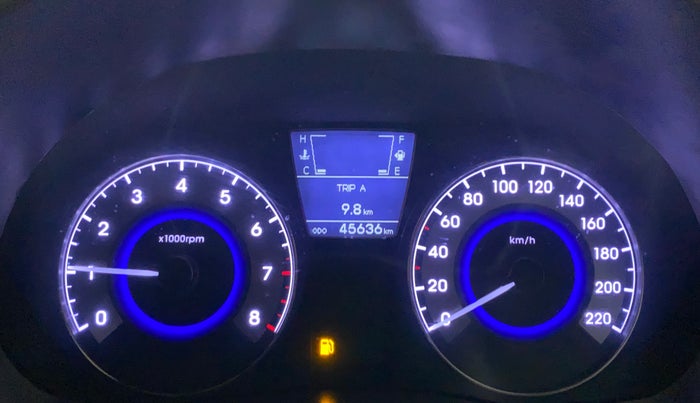 2013 Hyundai Verna FLUIDIC 1.6 VTVT SX, Petrol, Manual, 45,636 km, Odometer Image